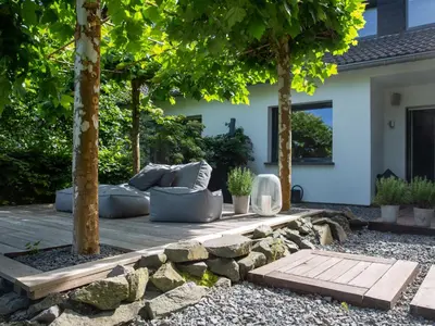 Ein Garten an der Unterkunft N7Quartier