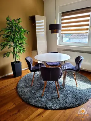 Ein Sitzbereich in der Unterkunft Modernes Apartment mit Balkon I 45qm I Zentrum