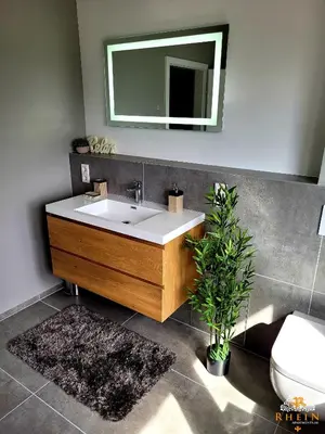Grundriss der Unterkunft Modernes Apartment mit Balkon I 45qm I Zentrum