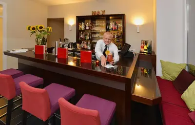 Getränke in der Unterkunft Hotel Villa Sanct Peter