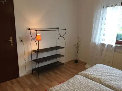 Ein Bett oder Betten in einem Zimmer der Unterkunft Fewo Moselblick