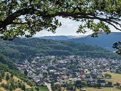 Naturlandschaft in der Nähe der Pension