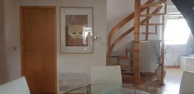 Grundriss der Unterkunft Penthouse Ferienwohnung Boppard Zentrum, sonnige Dachterrasse