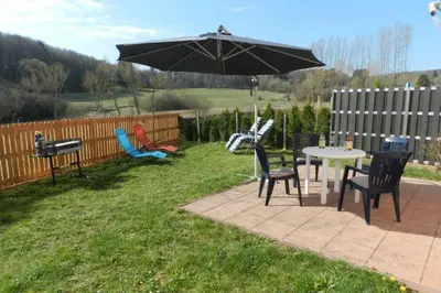 Ein Garten an der Unterkunft Petriheil