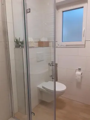 Ein Badezimmer in der Unterkunft Lorch Lorchhausen Mittelrheintal Weltkulturerbe