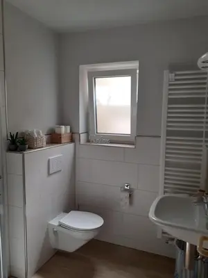 Ein Badezimmer in der Unterkunft Lorch Lorchhausen Mittelrheintal Weltkulturerbe