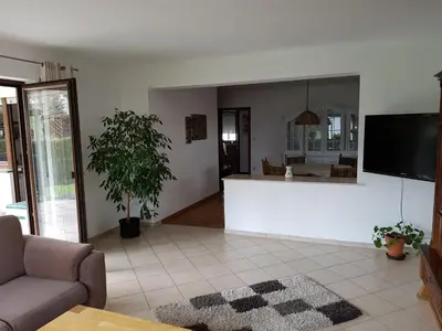 TV/Unterhaltungsangebot in der Unterkunft Ferienwohnung Nscho Tschi