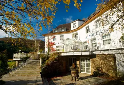 Das Gebäude in dem sich das Hotel befindet