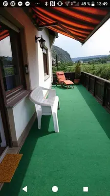 Ein Balkon oder eine Terrasse in der Unterkunft Haus Elfi