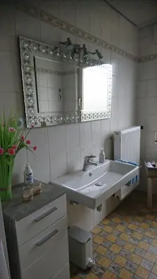 Ein Badezimmer in der Unterkunft Haus Elfi