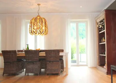 Ein Sitzbereich in der Unterkunft MOSELROMANCE - Luxusapartment - große Terrasse - ruhige Lage