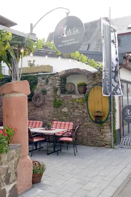 Das Gebäude in dem sich die Pension befindet