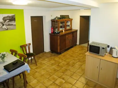 Küche/Küchenzeile in der Unterkunft Apartment Dreser by Interhome