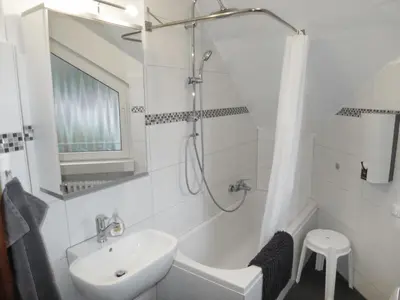 Ein Badezimmer in der Unterkunft Apartment Weingut Krempel by Interhome