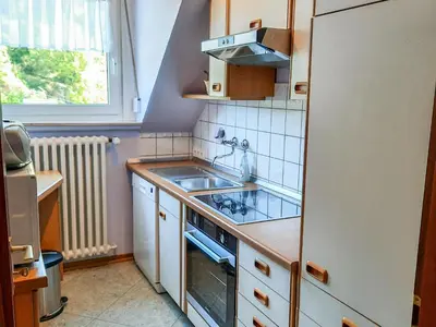 Küche/Küchenzeile in der Unterkunft Apartment Weingut Krempel by Interhome