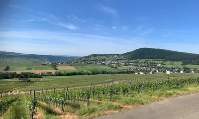 Naturlandschaft in der Nähe des Privatzimmers