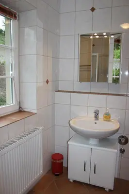 Ein Badezimmer in der Unterkunft Landhaus Monika
