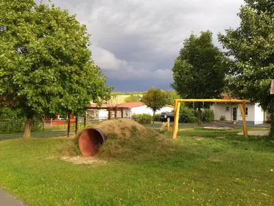 Ein Garten an der Unterkunft Hubertushof Eifel