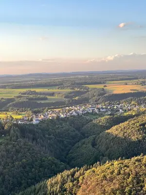 Naturlandschaft in der Nähe der Ferienwohnung