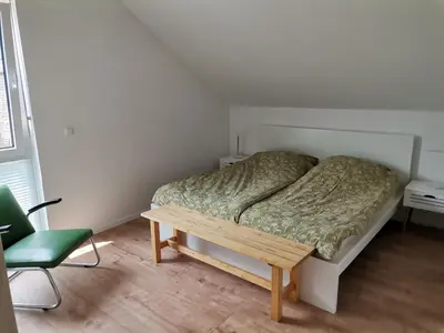 Ein Sitzbereich in der Unterkunft Sonnenufer Apartment & Moselwein I
