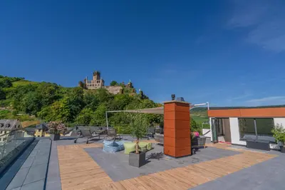 Das Gebäude in dem sich das Hotel befindet