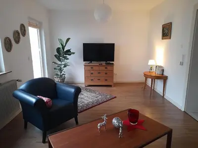 TV/Unterhaltungsangebot in der Unterkunft Hinter Burg, Haus mit Garten