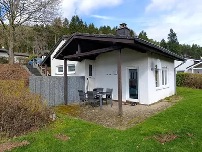 Das Gebäude in dem sich der Ferienpark befindet