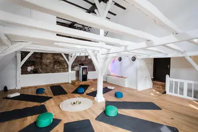 Grundriss der Unterkunft Seminarhaus Heim Retreat, Fachwerkhaus von 1451, Yoga, Naturgarten für 10 Personen