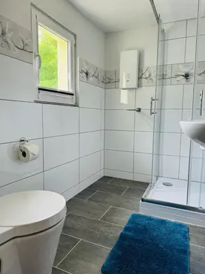 Ein Badezimmer in der Unterkunft Gasthaus zum Fürstenberg