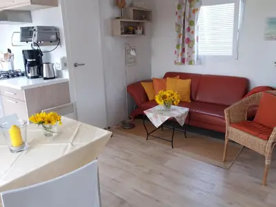 Küche/Küchenzeile in der Unterkunft Tiny House Natur-Traum Zur Burg Eltz