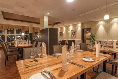Getränke in der Unterkunft Hotel Weinberg-Schlößchen