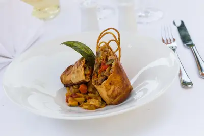 Essen im Hotel oder in der Nähe