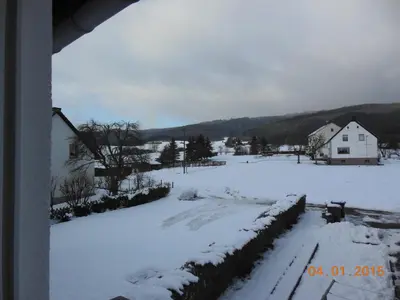 Pension Hermes im Winter