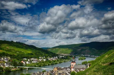 Naturlandschaft in der Nähe der Ferienwohnung