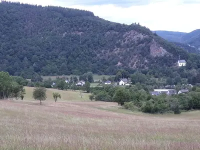 Naturlandschaft in der Nähe des Ferienhauses