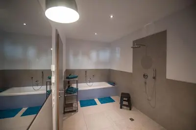 Ein Badezimmer in der Unterkunft Sudhaus/Alte Brauerei
