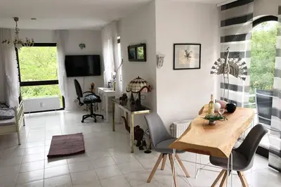 TV/Unterhaltungsangebot in der Unterkunft Ferienwohnung Naheblick