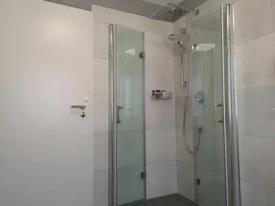 Ein Badezimmer in der Unterkunft Ferienwohnung Rheinsteig