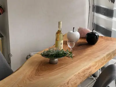 Getränke in der Unterkunft Apartment Naheblick
