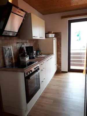 Küche/Küchenzeile in der Unterkunft Haus Rosi