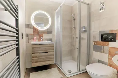Ein Badezimmer in der Unterkunft S.F.C. Apartments