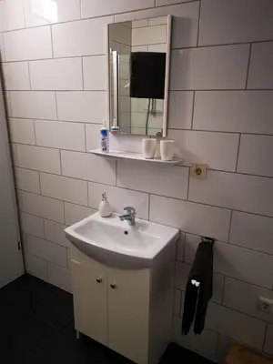 Ein Badezimmer in der Unterkunft Milonia 3