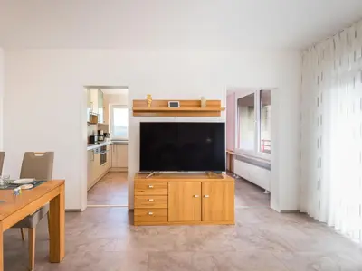 Küche/Küchenzeile in der Unterkunft Apartment Horizont - B1014 by Interhome