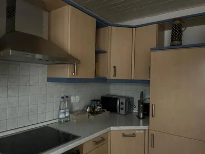 Küche/Küchenzeile in der Unterkunft Gemütliche Ferienwohnung im Hunsrück