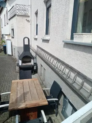 Ein Balkon oder eine Terrasse in der Unterkunft Ferienwohnung Sunna