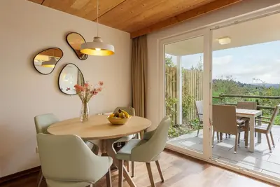 Ein Balkon oder eine Terrasse in der Unterkunft Center Parcs Bostalsee Saarland