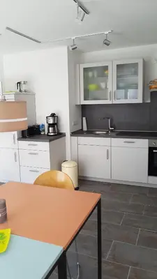 Küche/Küchenzeile in der Unterkunft Ferienunterkunft Vulkaneifel - Baltes-Haus