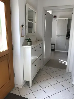 Ein Badezimmer in der Unterkunft Ferienwohnung Nele