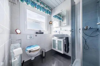 Ein Badezimmer in der Unterkunft Ferienhaus Hunsrückliebe