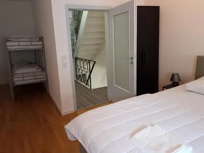 Ein Bett oder Betten in einem Zimmer der Unterkunft Haus Alte Metzgerei - im Herzen der Altstadt